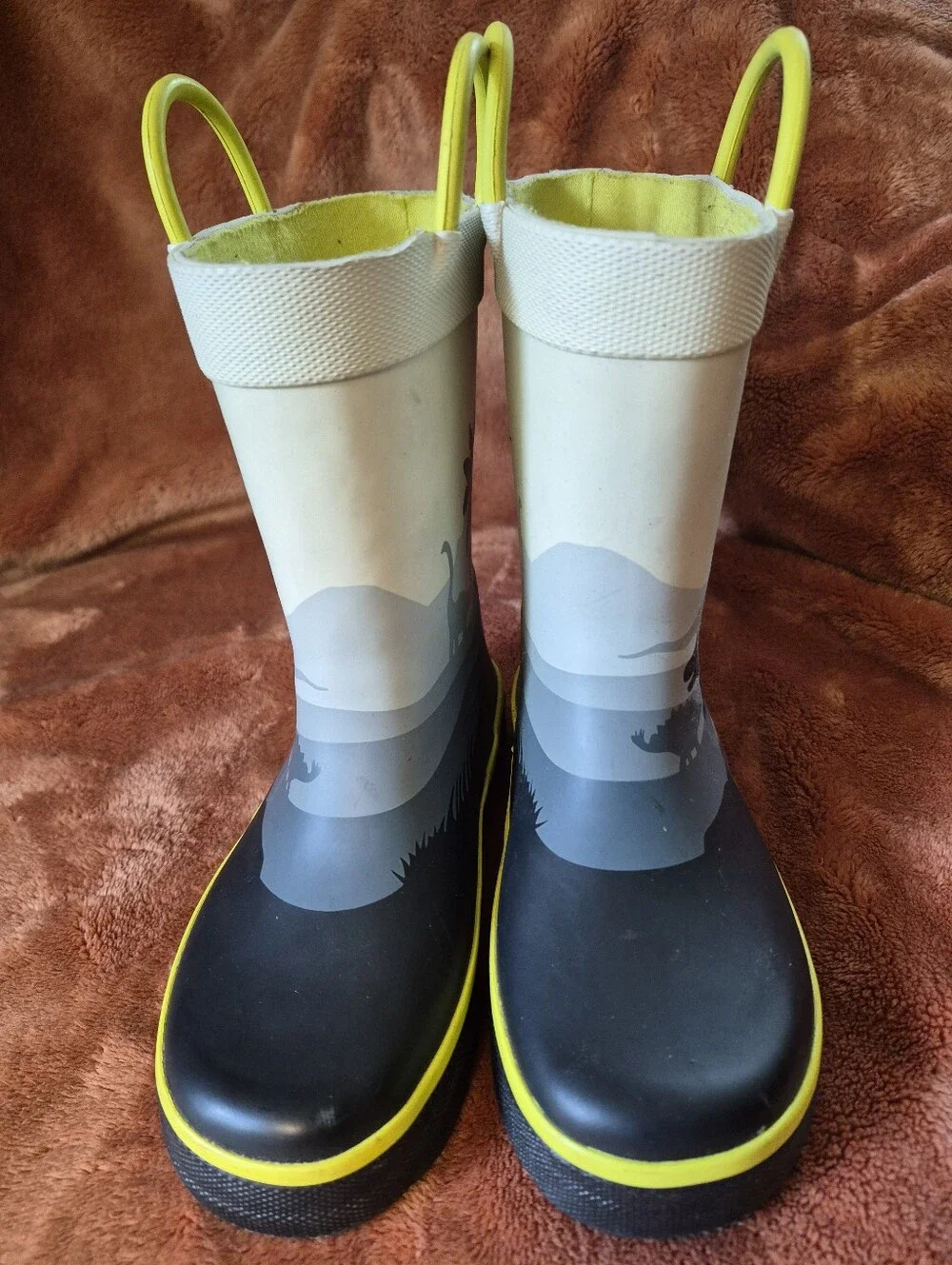 Kamik Dino Size 10 Toddler Rain Boots Like NEW